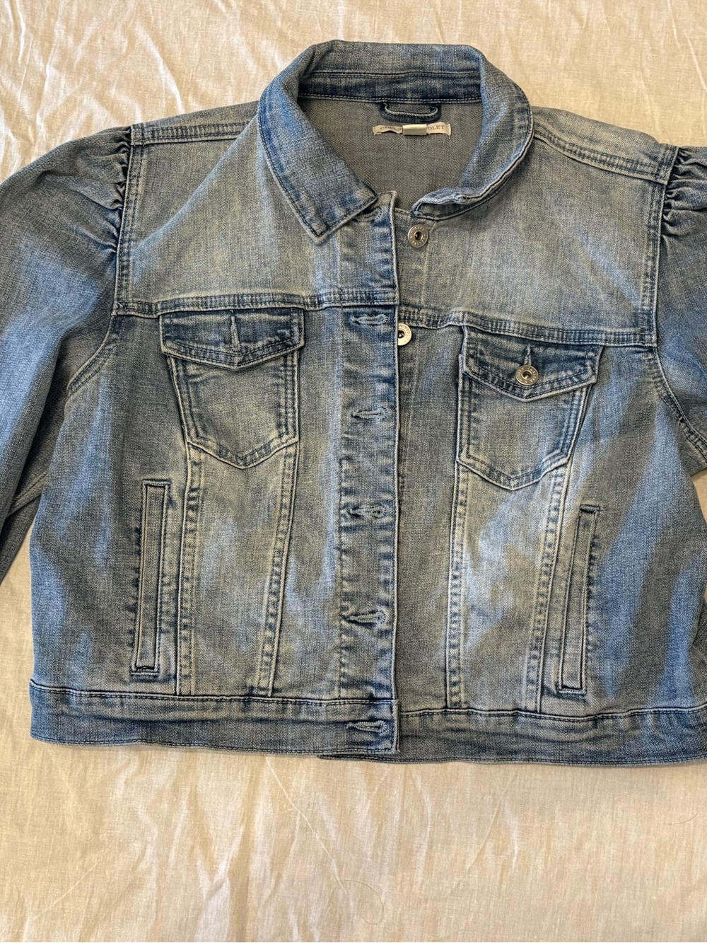 Chelsea & Violet Light Blue Denim Jacket